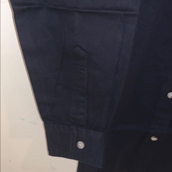 PTNY Black Denim Button Up Shirt - Picture 3 of 3